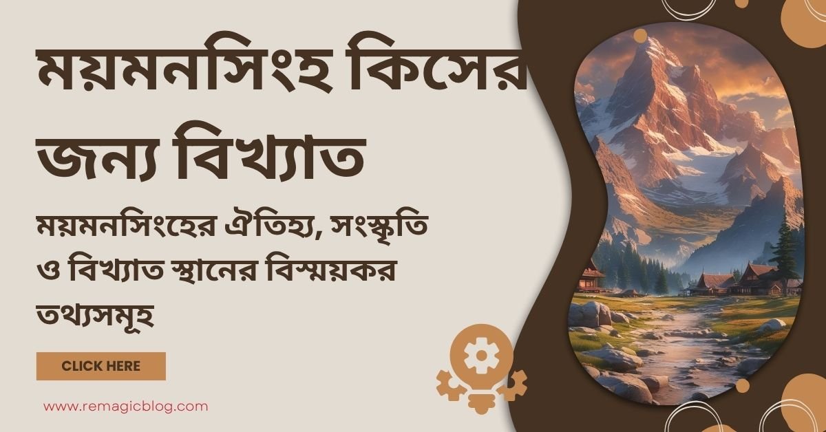 ময়মনসিংহ কিসের জন্য বিখ্যাত